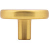 Elements, Gibson, 1 5/8" Round Knob, Brushed Gold - alt image 3