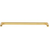 Elements, Gibson, 8 13/16" (224mm) Straight Pull, Brushed Gold - alt image 3