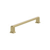 Amerock, Appoint, 12" (305mm) Straight Appliance Pull, Golden Champagne