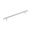 Amerock, Bar Pulls, 10 1/16" (256mm) Bar Pull, Polished Chrome