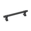 Amerock, Davenport, 5 1/16" (128mm) Bar Pull, Matte Black