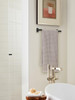 Amerock, Davenport, 18" Towel Bar, Matte Black - installed 2