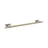 Amerock, Esquire, 18" Towel Bar, Polished Nickel / Golden Champagne