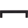 Elements, Stanton, 3 3/4" (96mm) Square Ended Pull, Matte Black - alternate view 2