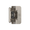 Amerock, Hinges, Double Demountable, 1/2" Overlay, Pair, Sterling Nickel
