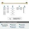 Amerock, Monument, 18" Towel Bar, Golden Champagne - included hardware