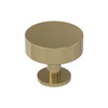 Amerock, Radius, 1 1/4" Round Knob, Golden Champagne