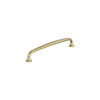 Amerock, Renown, 6 5/16" (160mm) Curved Pull, Golden Champagne