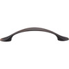 Elements, Somerset, 3 3/4" (96mm) Curved Foot Pull, Brushed Oil Rubbed Bronze - alternate view