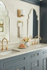 Amerock, Revitalize, Towel Ring, Golden Champagne - installed 1