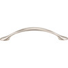 Elements, Somerset, 5 1/16" (128mm) Curved Foot Pull, Satin Nickel - alternate view