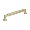 Amerock, Stature, 6 5/16" (160mm) Straight Pull, Golden Champagne