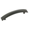 Amerock, Everyday Basics, Extensity, 3 3/4" (96mm) Curved Pull, Matte Black