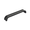 Amerock, Concentric, 6 5/16" (160mm) Curved Pull, Matte Black