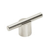 Amerock, Transcendent, 5/8" (16mm) Drill Center Pull Knob, Polished Nickel with Polished Nickel