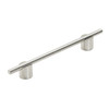 Amerock, Transcendent, 6 5/16" (160mm) Bar Pull, Polished Nickel with Polished Nickel