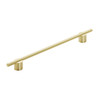 Amerock, Transcendent, 10 1/16" (256mm) Bar Pull, Matte Gold with Matte Gold