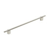 Amerock, Transcendent, 12 5/8" (320mm) Bar Pull, Polished Nickel with Polished Nickel