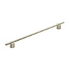 Amerock, Transcendent, 12 5/8" (320mm) Bar Pull, Silver Champagne with Silver Champagne