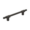 Amerock, Urbanite, 5 1/16" (128mm) Bar Pull, Matte Black with Matte Black