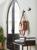 Amerock, Burbank, Decorative Wall Hook, Matte Black - installed 3