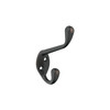 Amerock, Noble, Decorative Double Prong Wall Hook, Oil Rubbed Bronze