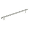 Amerock, Everyday Basics, Bar Pulls Hollow, 10 1/16" (256mm) Bar Pull, Stainless Steel