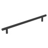 Amerock, Everyday Basics, Bar Pulls Hollow, 10 1/16" (256mm) Bar Pull, Matte Black