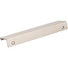 Elements, Edgefield, 6" Length 5" Center Edge Pull, Satin Nickel - alternate view 2