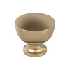 Amerock, Everyday Basics, Chalice, 1 1/4" (32mm) Round Knob, Champagne Bronze