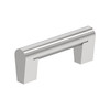 Amerock, Everyday Basics, Composite, 3" (76mm) Straight Pull, Polished Chrome