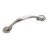 Amerock, Everyday Basics, Fairfield, 3" (76mm) Curved Pull, Satin Nickel