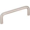 Elements, Torino, 3 1/2" Wire Pull, Satin Nickel