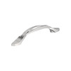 Amerock, Everyday Basics, Intertwine, 3 3/4" (96mm) Curved Pull, Polished Chrome