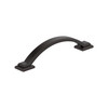 Amerock, Everyday Basics, Sheffield, 3 3/4" (96mm) Curved Pull, Oil Rubbed Bronze