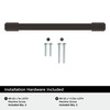 Amerock, Everyday Basics, Triomphe, 6 5/16" (160mm) Straight Pull, Oil Rubbed Bronze - included hardware