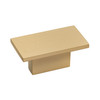 Amerock, Everyday Basics, Prominence, 1 9/16" Rectangle Knob, Champagne Bronze