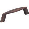 Elements, Zachary, 3" (76mm) Straight Pull, Brushed Oil Rubbed Bronze
