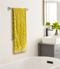 Amerock, Davenport, 18" Towel Bar, Polished Nickel - installed 1