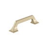 Amerock, Exceed, 3 3/4" (96mm) Straight Pull, Golden Champagne
