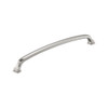 Amerock, Revitalize, 12 5/8" (320mm) Curved Pull, Satin Nickel