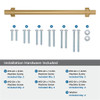 Amerock, Davenport, 12" (305mm) Bar Appliance Pull, Champagne Bronze - hardware