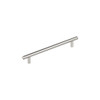 Amerock, Bar Pulls, 8 13/16" (224mm) Bar Pull, Polished Nickel