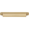 Top Knobs, Brockwell, Cressing, 6 5/16" (160mm) Cup Pull, Honey Bronze
