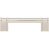 Top Knobs, Brockwell, Newburn, 3 3/4" (96mm) Straight Pull, Polished Nickel