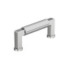 Amerock, Ballard, 3" (76mm) Straight Pull, Polished Chrome