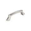 Amerock, Bellamy, 3 3/4" (96mm) Curved Pull, Polished Nickel Amerock, Bellamy, 3 3/4" (96mm) Curved Pull, Polished Nickel