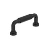 Amerock, Collet, 3" (76mm) Straight Pull, Matte Black