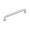 Amerock, Cowrie, 12" (305mm) Straight Appliance Pull, Polished Chrome Amerock, Cowrie, 12" (305mm) Straight Appliance Pull, Polished Chrome