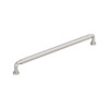 Amerock, Cowrie, 12 5/8" (320mm) Straight Pull, Satin Nickel